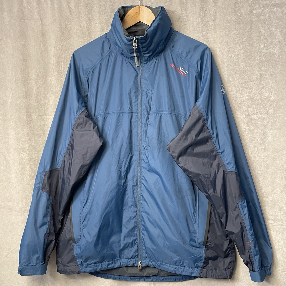 Aigle Actimum Windbreaker Active Jacket With Hood‎ Outdoor Hiking Men's Size L